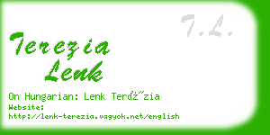 terezia lenk business card